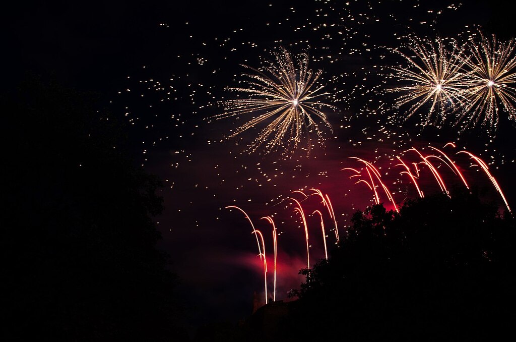 Edinburgh International Festival Fireworks 