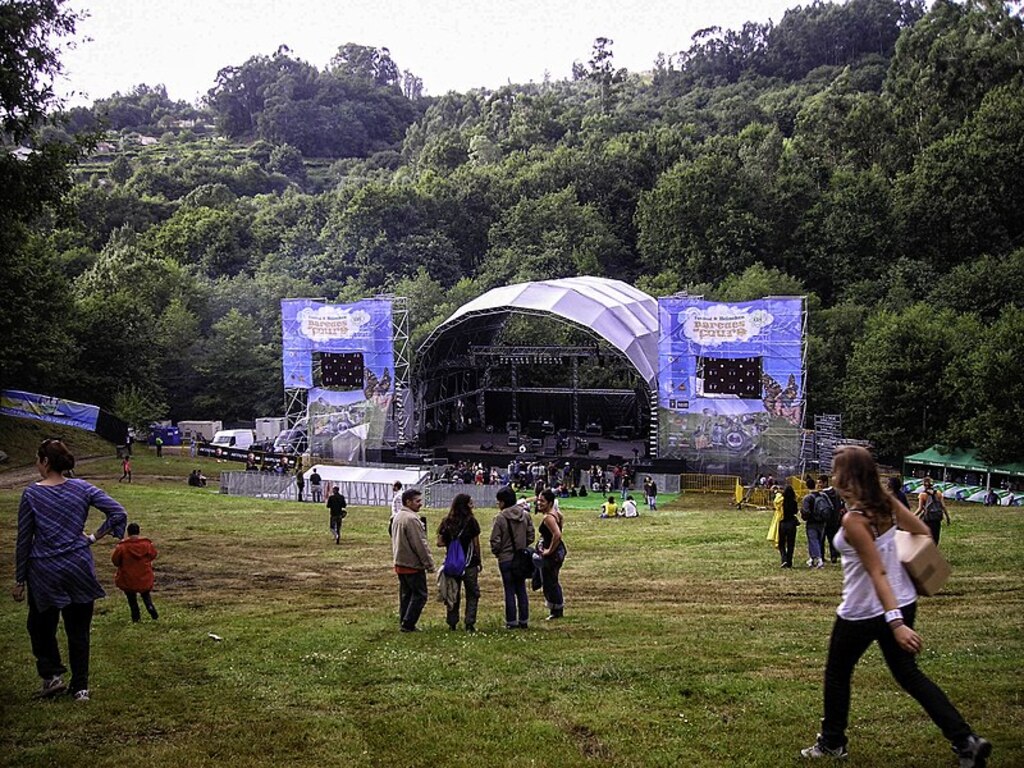 Escenario Paredes de Coura 2008