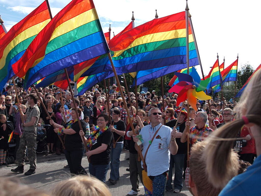 Gay pride in Reykjavík 2011