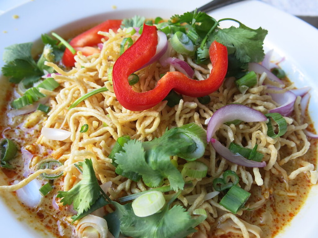 Khao Soi (closeup) at House of Thai