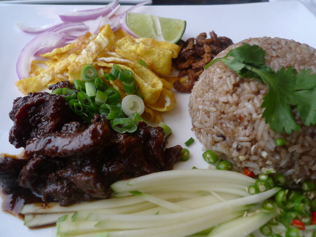 Shrimp Paste Fried Rice