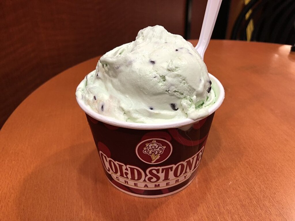 Ice cream at Cold Stone Creamery