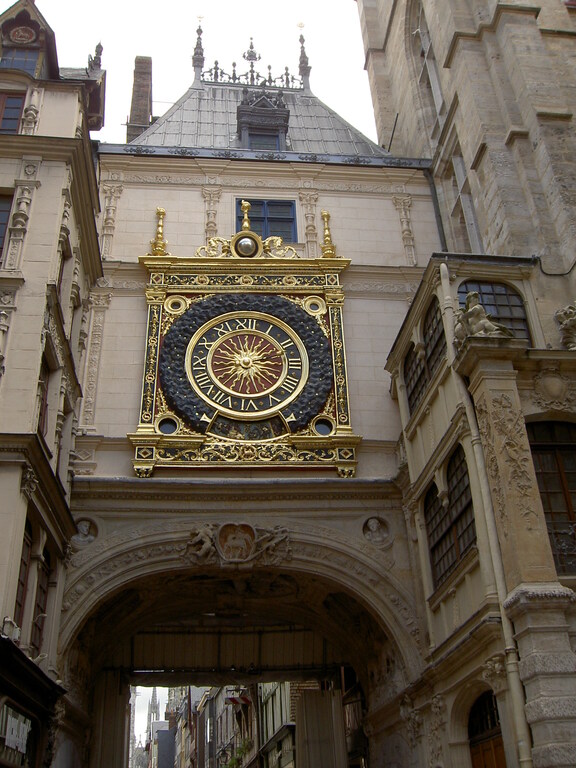 Le Gros Horloge, Rouen, Normandy