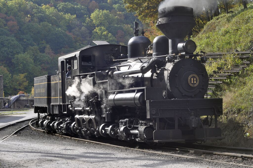 Cass Scenic Railroad State Park - Shay 11 - 05