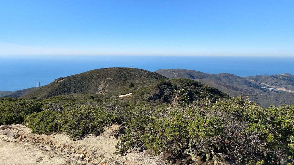 Coastal view from trail in McNee Ranch