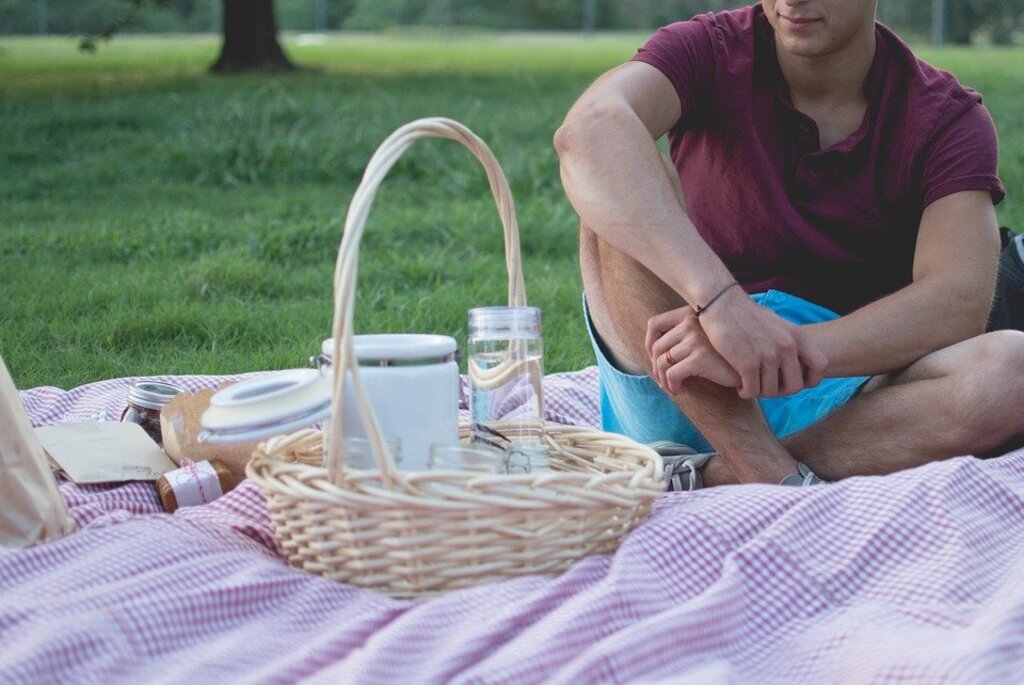 Picnic Man Basket