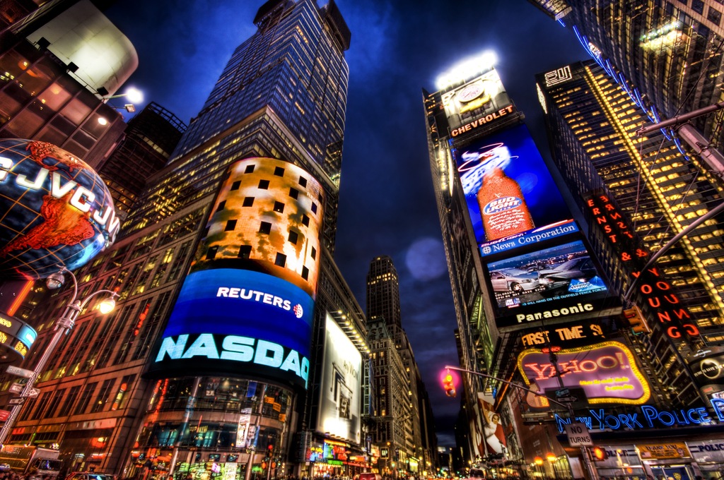 New York City by night