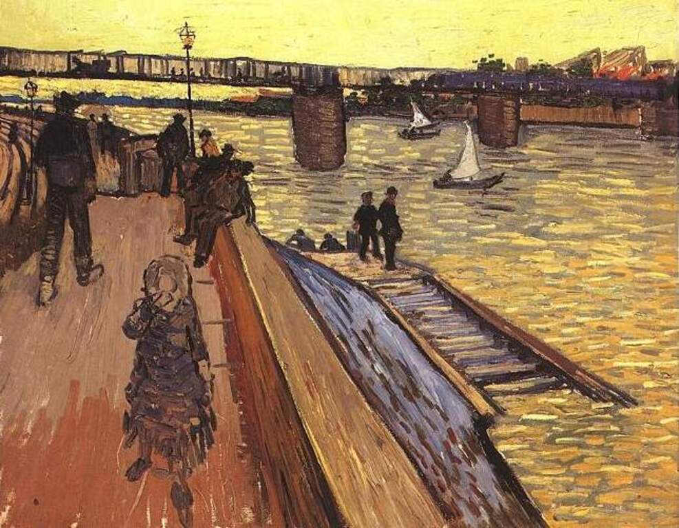 <i>The Bridge at Trinquetaille</i>
