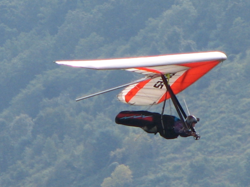 Hang gliding hyner