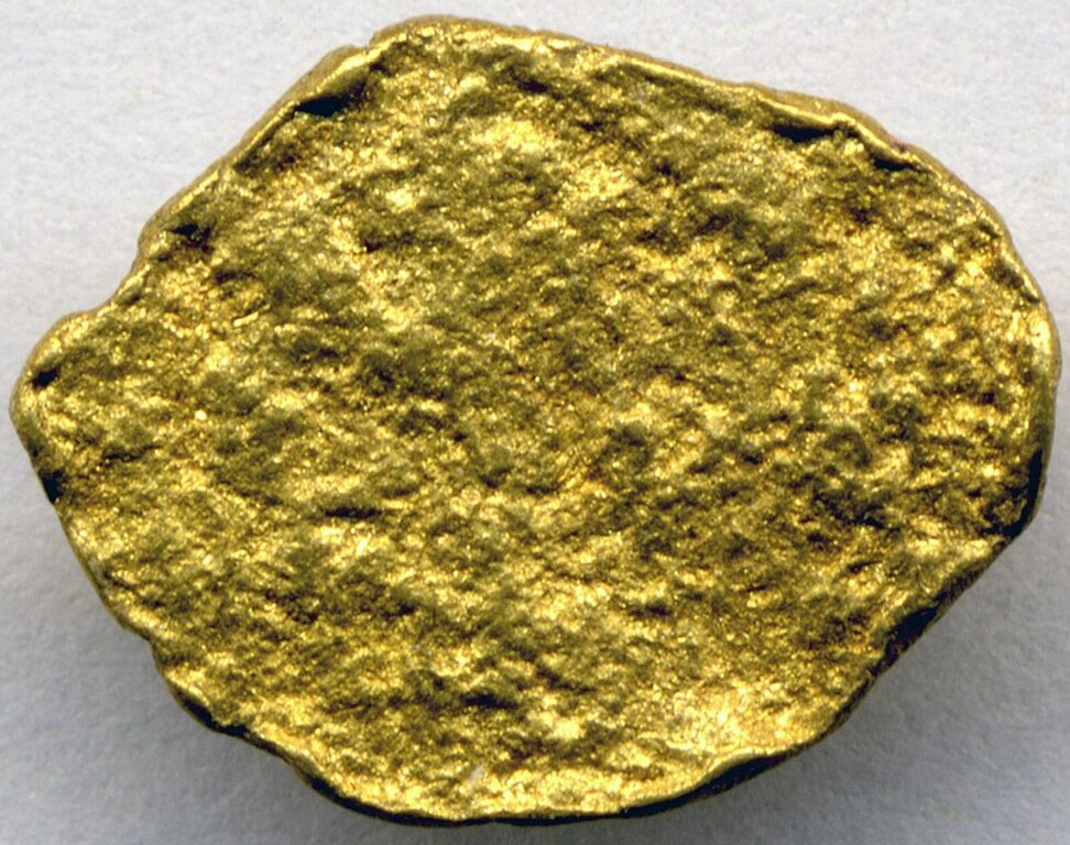 Gold nugget (placer gold) 1 (17001285916)