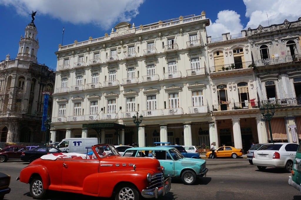 The oldest hotel in Cuba, Hotel Inglaterra
