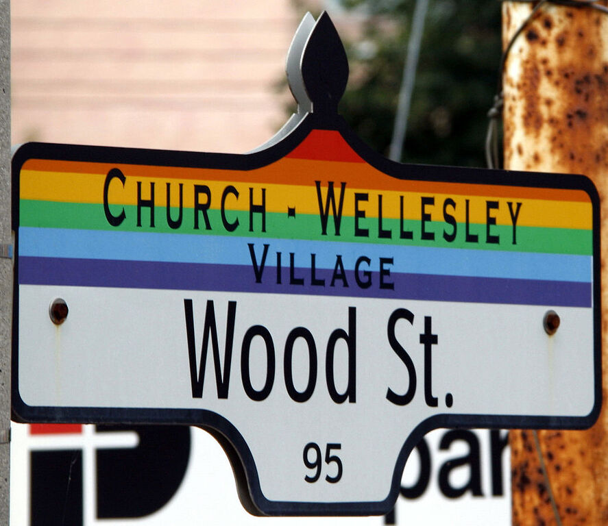 Church Wellesley - street sign