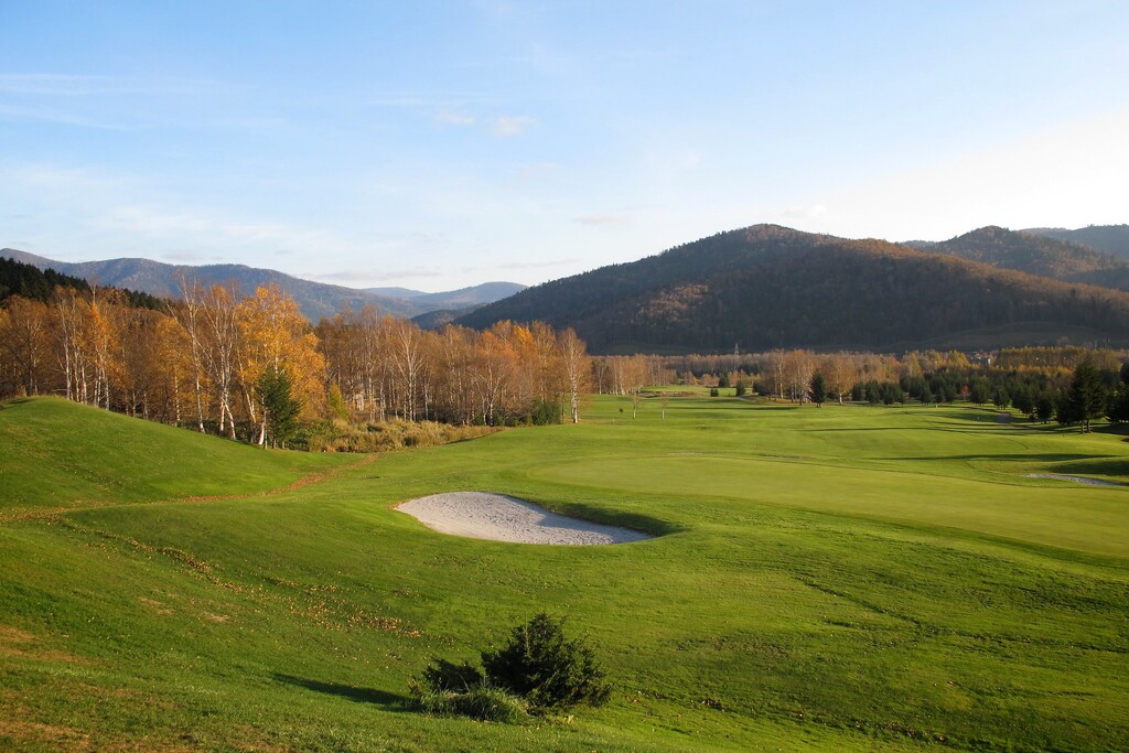 golf course.