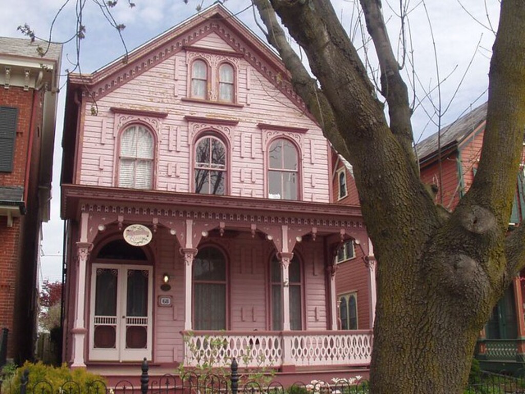 Pink House in Lamberville