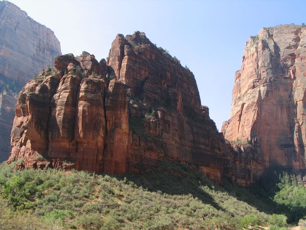 The Organ, Zion Canyon, Zion National Park, Utah