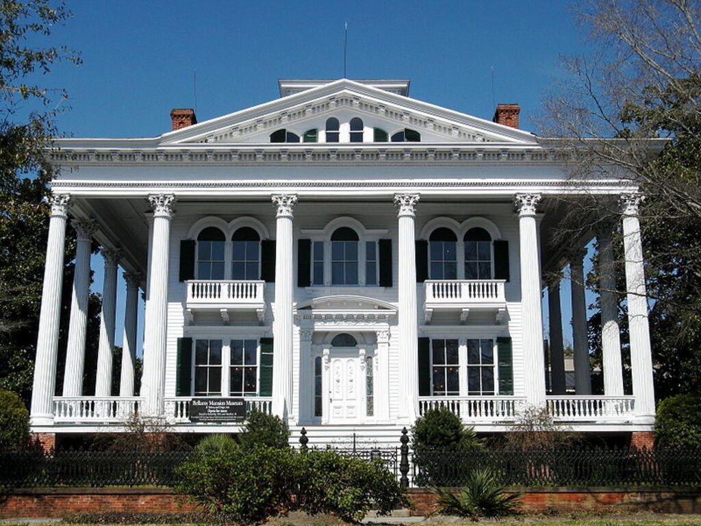 Front Exterior of the Bellamy Mansion