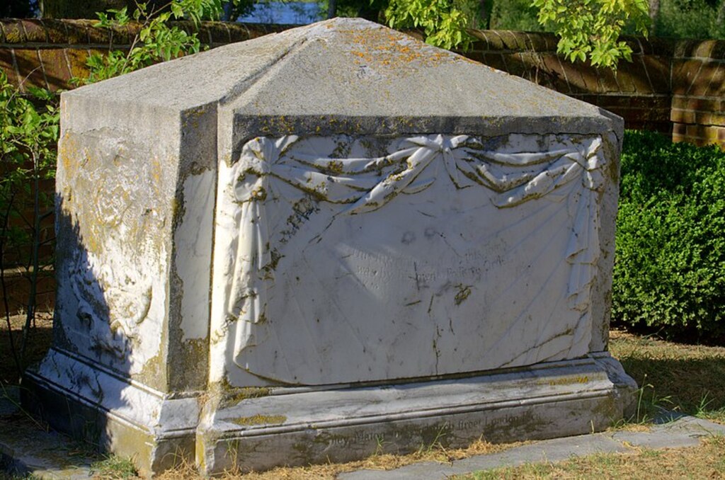 John Custis IV tomb J.S