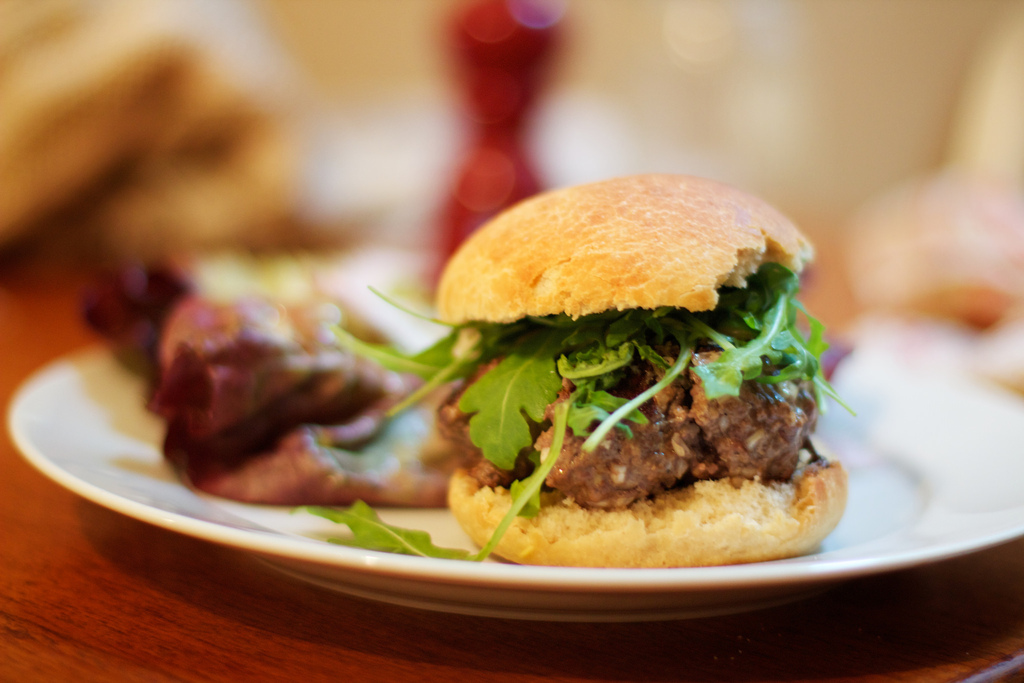 Burger, Homemade Bun
