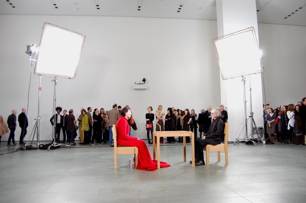 Marina Abramović, The Artist Is Present, 2010 (4422517086)