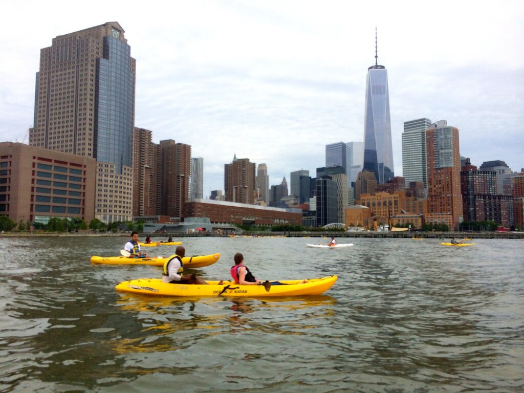 Free Kayaking NYC on the Hudson River