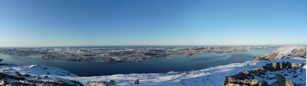 Gandsfjorden from Dalsnuten