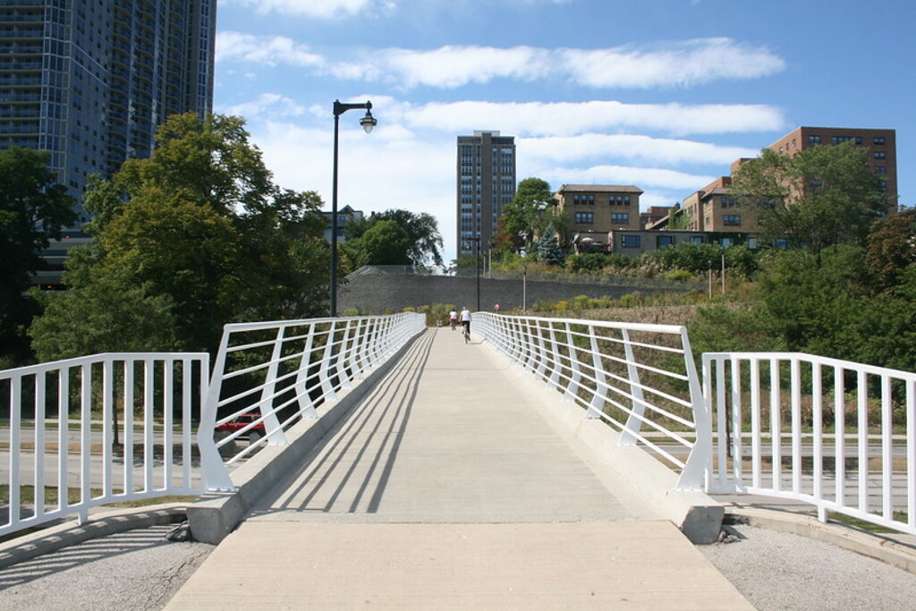 Attractive Pedestrian Bridge