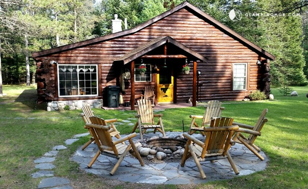 Authentic Log Cabin for Rent on the Famed Au Sable River