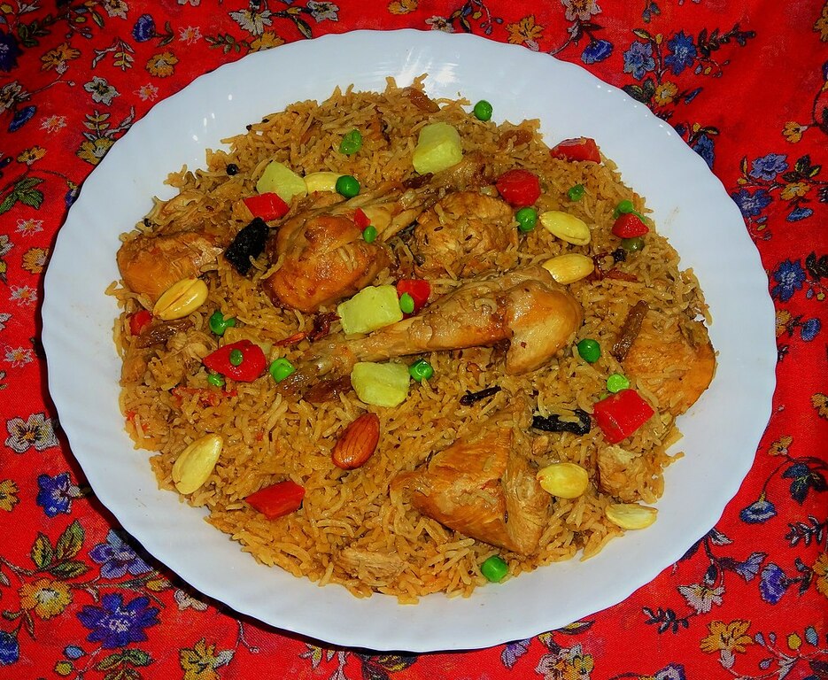Iraqi Chicken Biryani