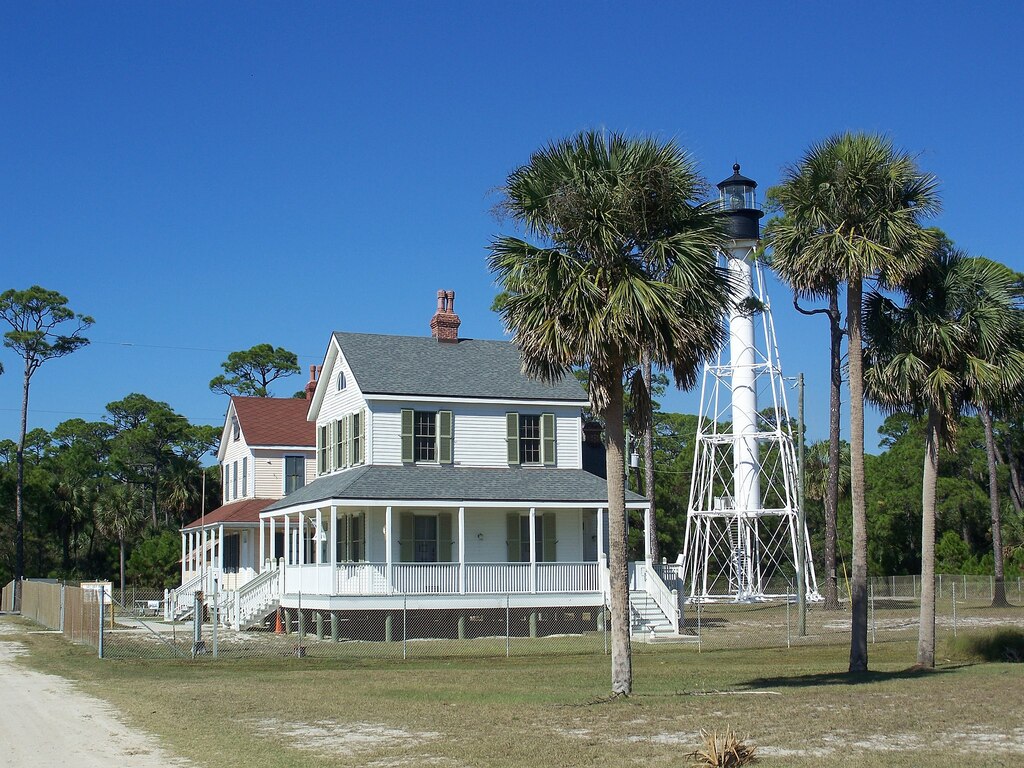 Cape San Blas FL houses and light01
