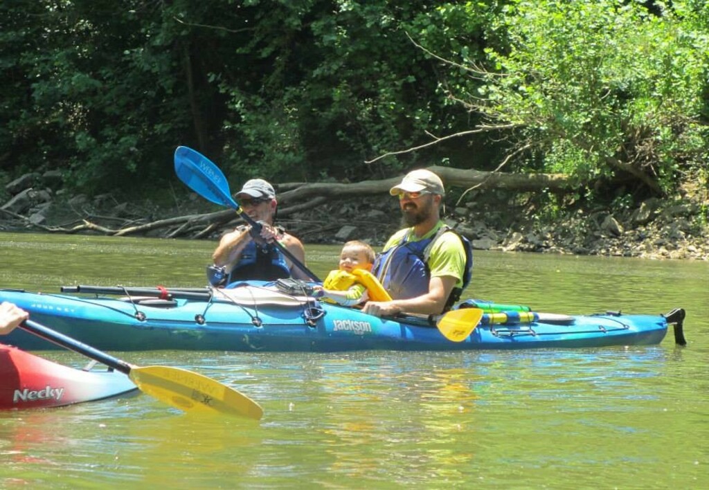 Kayaking on Green River in Mammoth Cave National Park