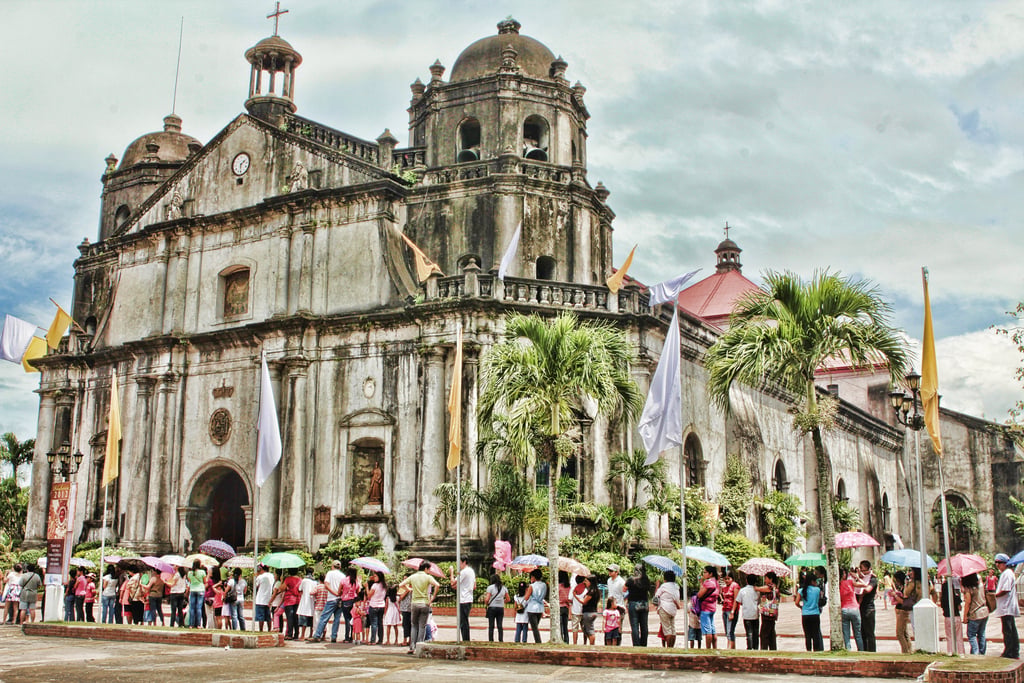 The Facade of the Naga Metropolitan Cathedral