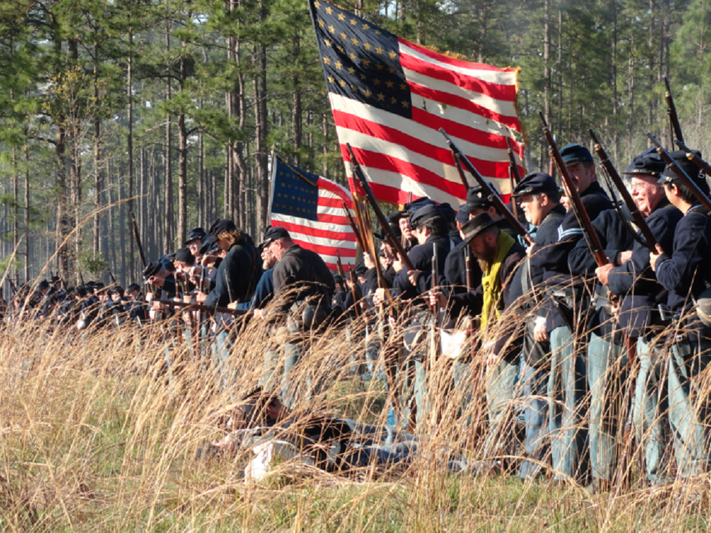 Reenactment of Battle of Olustee 11