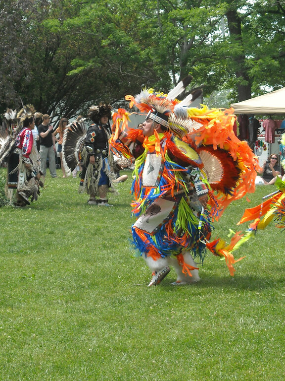Native American pow wow