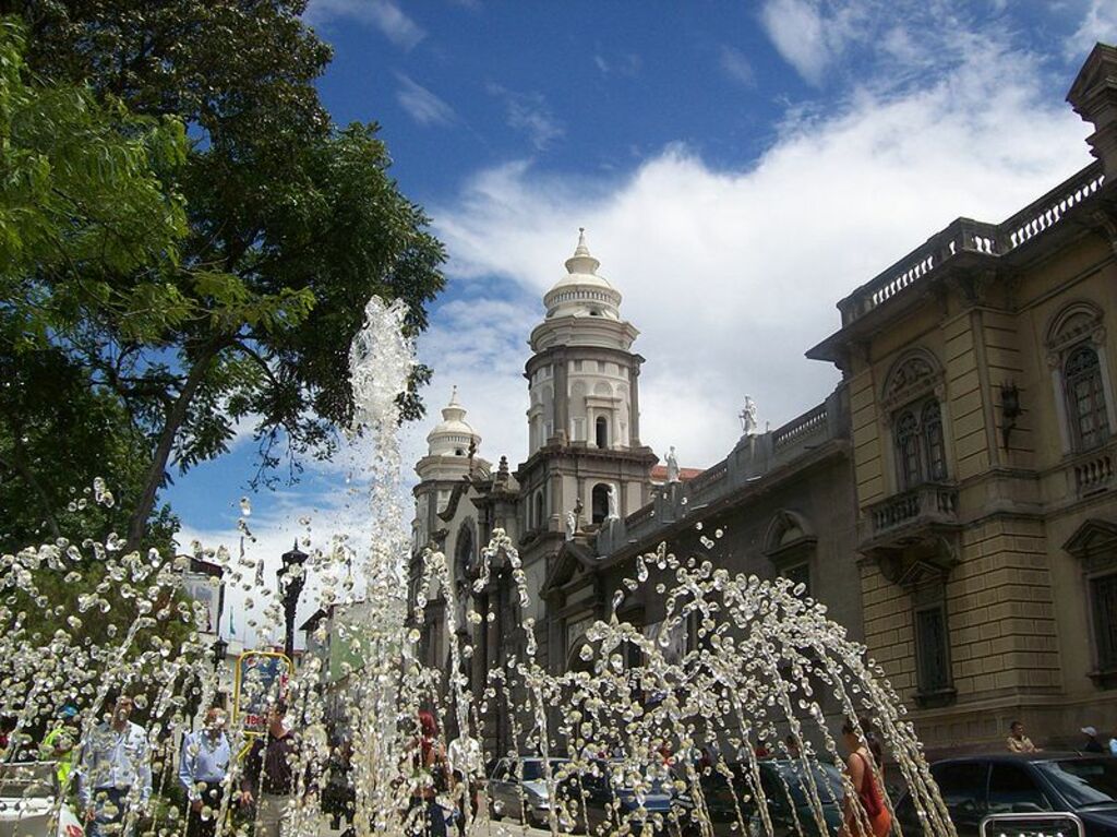 Plaza Bolívar de la Ciudad de Mérida
