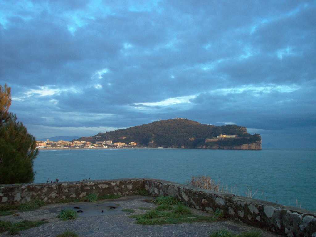 Panorama of Gaeta, Italy
