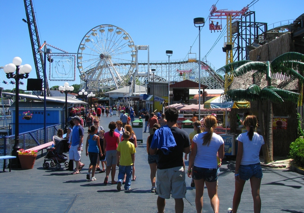 Indiana Beach broadwalk