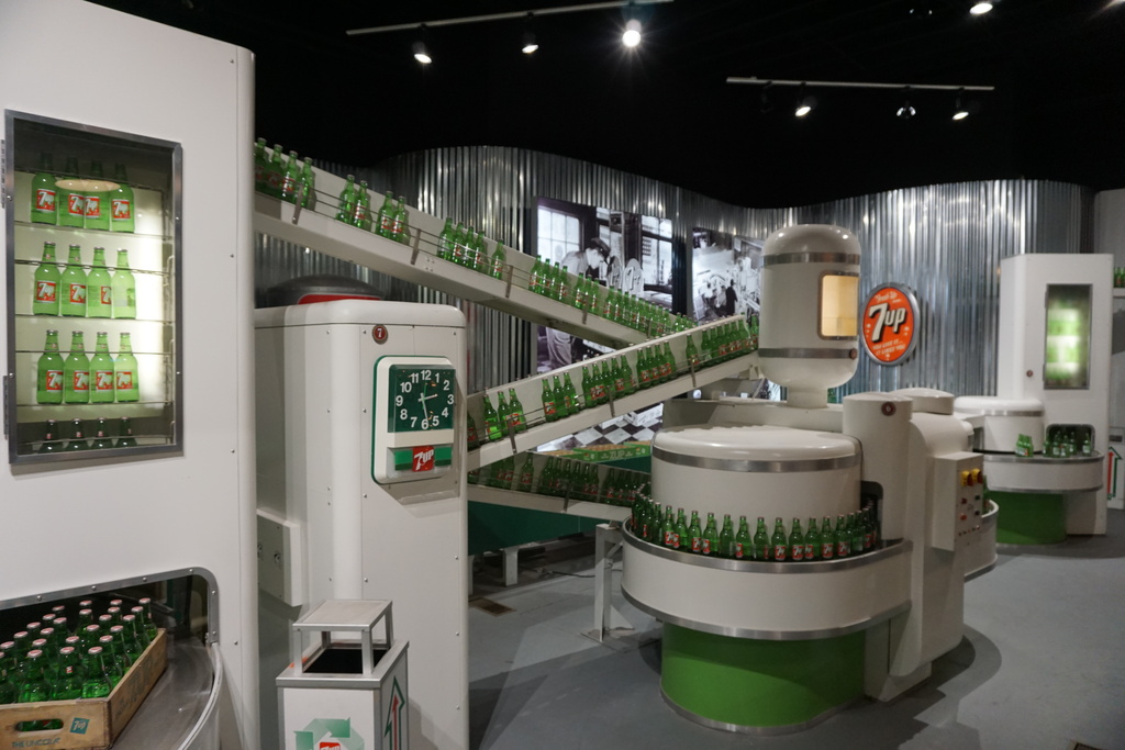 Dr Pepper Museum December 2016 14 (7up bottling exhibit)