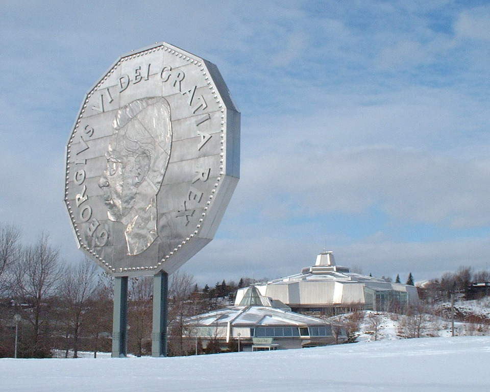 The Big Nickel at Science North