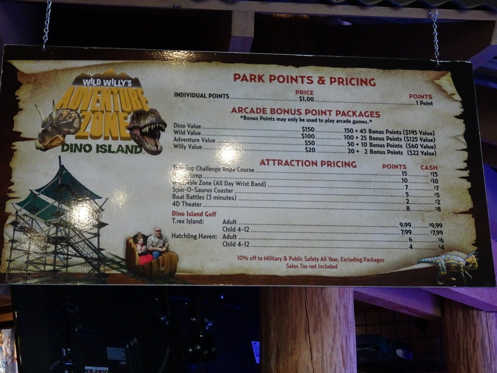 Wild Willy's Adventure Zone, Ft. Walton Beach, FL