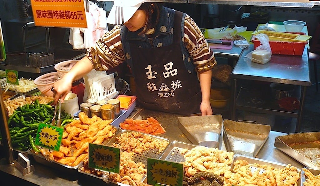 Food Stall At The Night Market