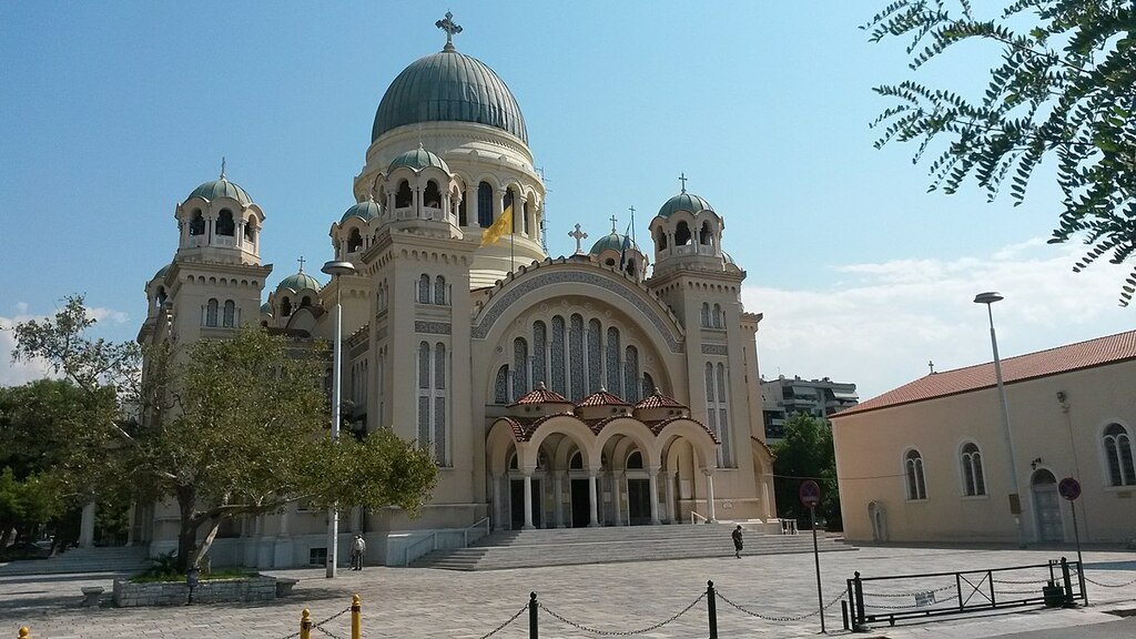 Agios Andreas Church Patras Dec 2016