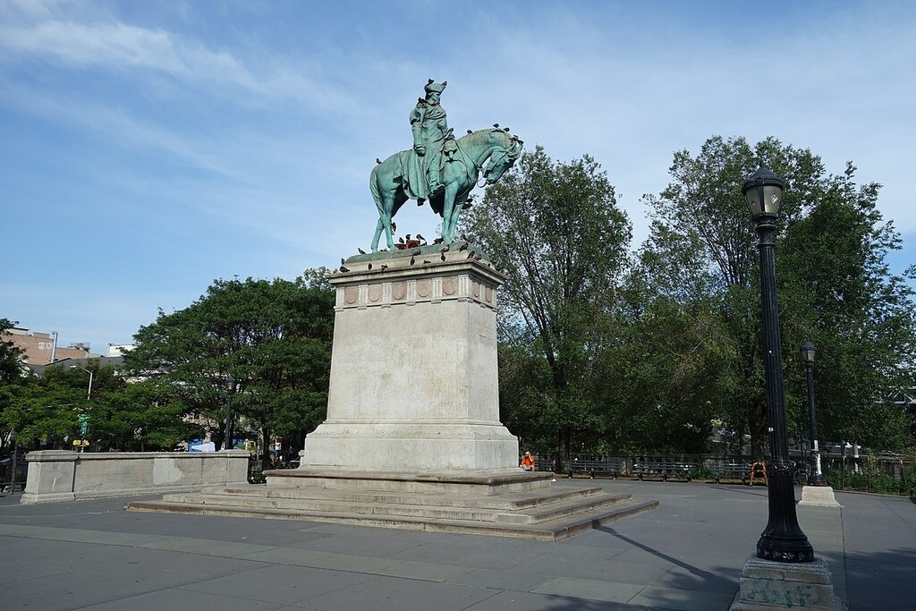 Continental Army Plaza Bklyn td (2019-08-15) 20 - Washington at Valley Forge
