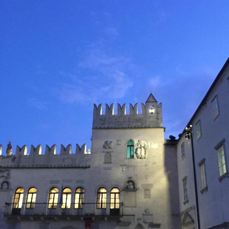 enjoy views of koper from the top of the bell tower