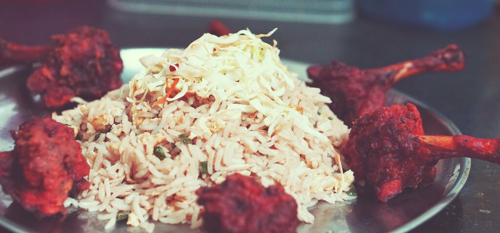 Mouth-watering biryani