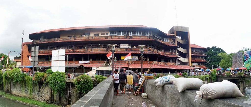 Pasar Badung Setelah Terbakar Hebat