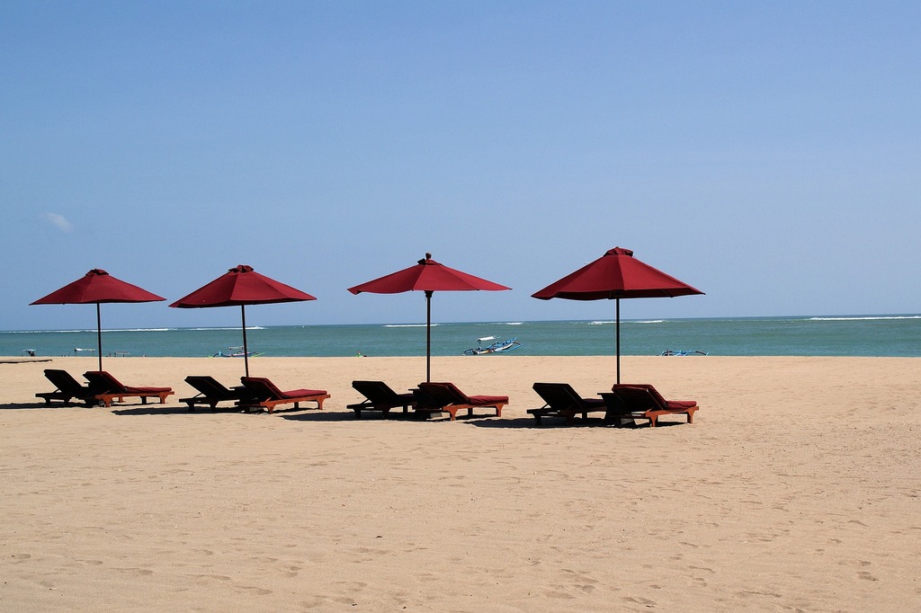 The beaches of Kuta