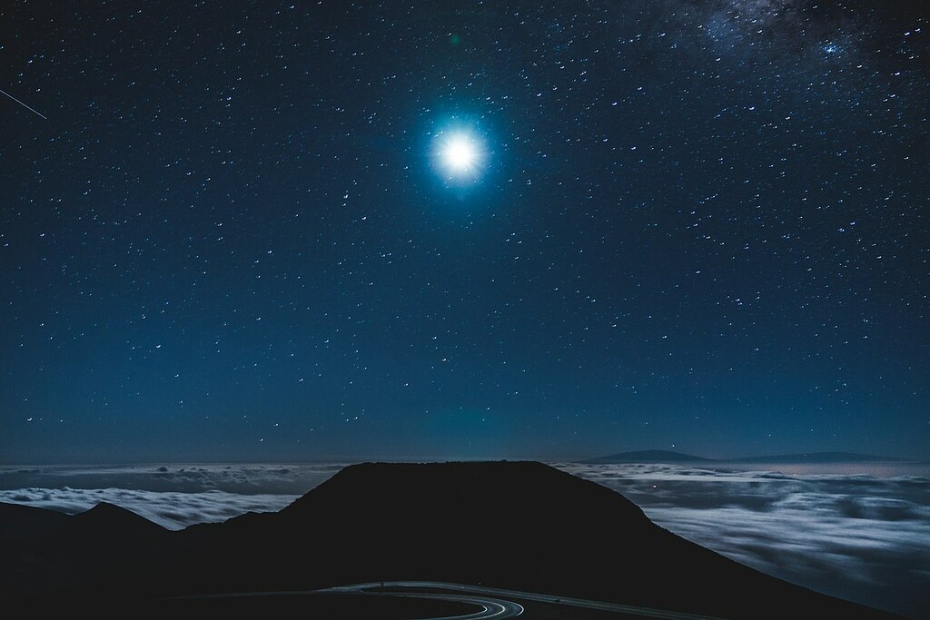 Night Sky at Haleakala Crater