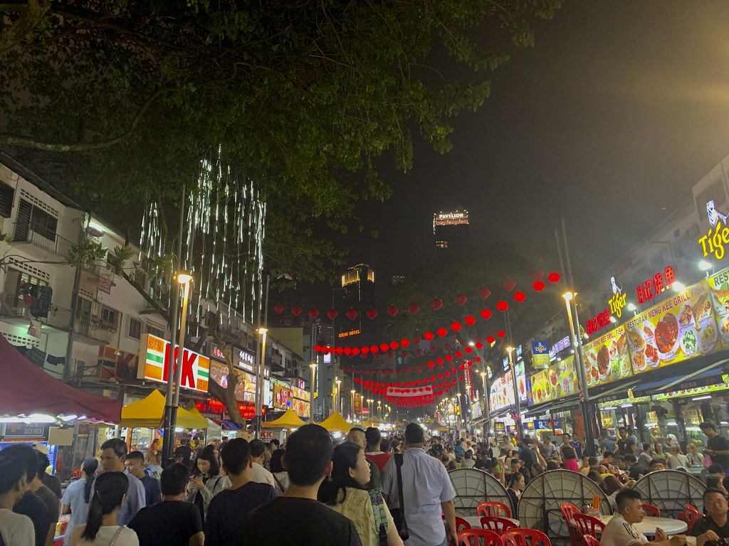 Street food at Jalan Alor