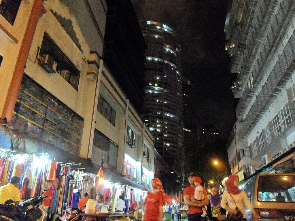 Jalan Bunus 6 at night, 23 August 2014