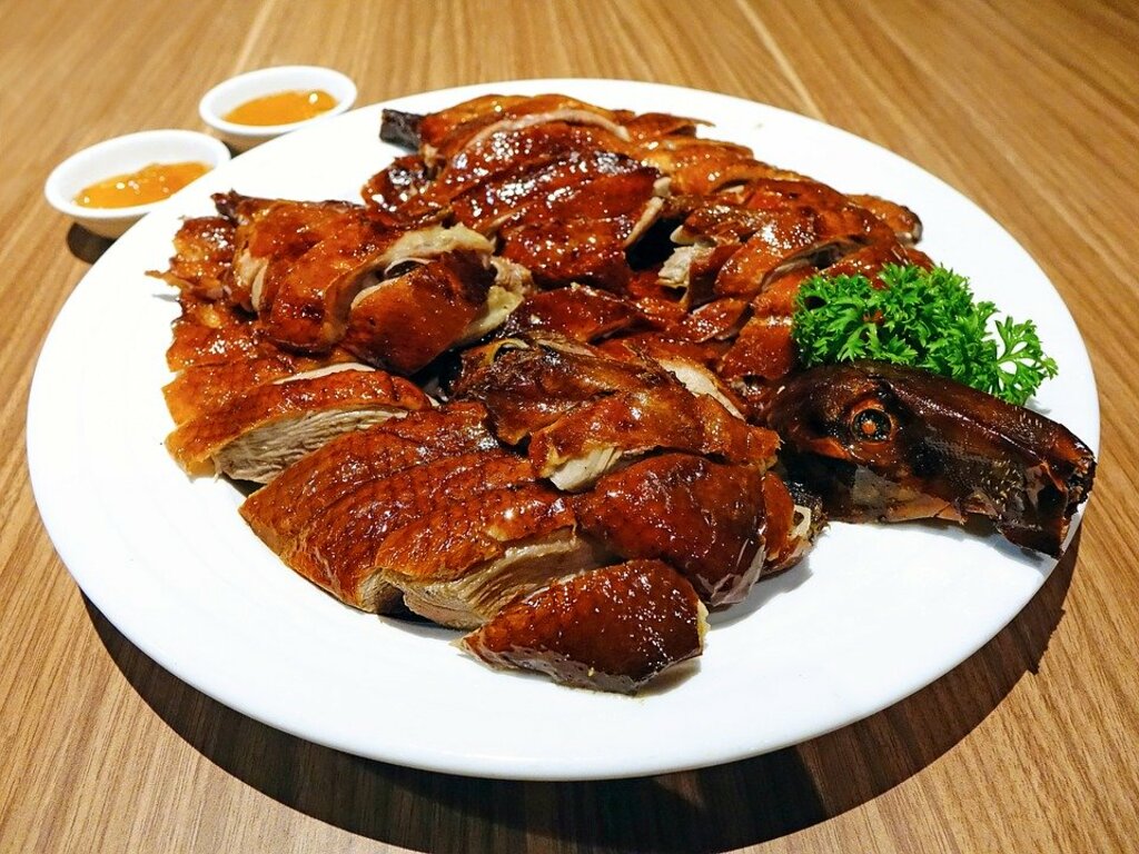 Roasted duck